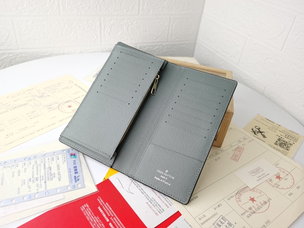 LVコピーウォレット素材ディテール